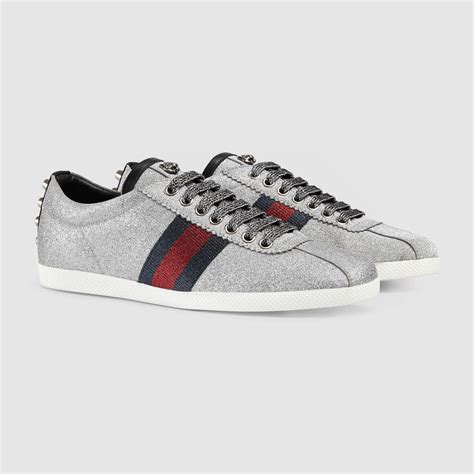 gucci glitter sneakers uk|Gucci glitter sneakers with studs.